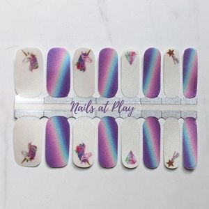5 for $20 Nail Wraps- Unicorn Diamond